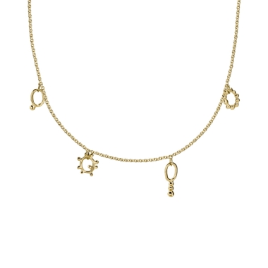 Change is good necklace 14k gold