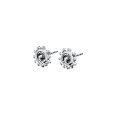 Sun earrings silver