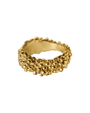Caviar (little finger) ring gold