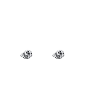 Mini moon shell earrings
