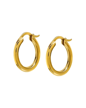 Just Hoops earrings gold