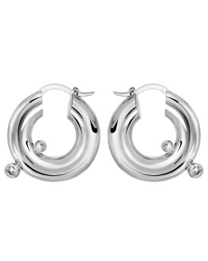 Ce earrings silver