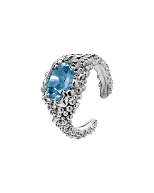 Waterfall ring silver (regulowany)