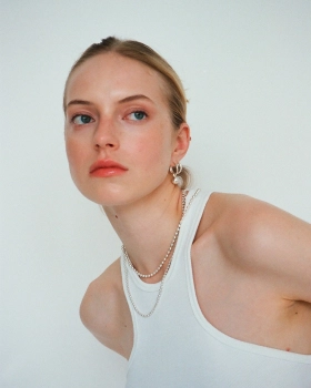 Just hoops&amp;kulka charm, dot big &amp; medium necklace.jpg