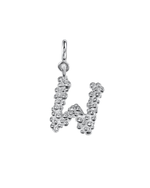 Letter W charm