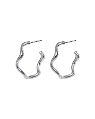 Aalto earrings silver