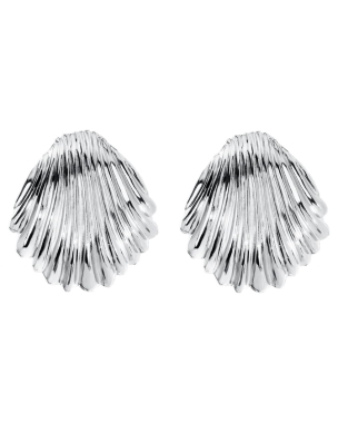 Muszle earrings silver